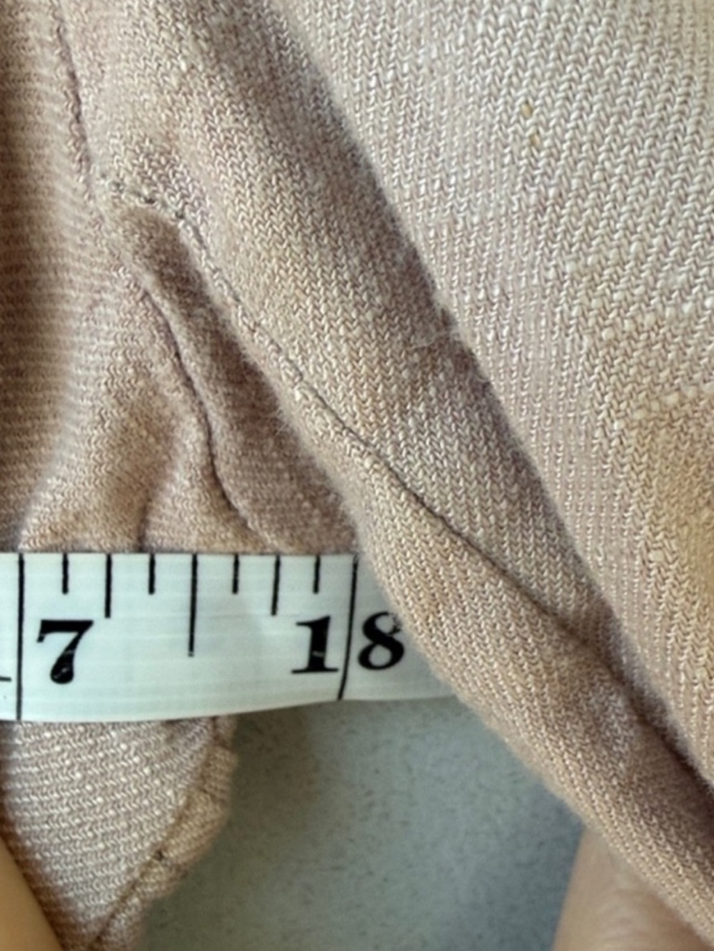 Free People Slub Linen Blend Cropped Moto Zip Up Jacket - Picture 6 of 8